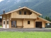 Log home in Austria - 134 mm laminated logs