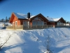 Post & beam house in Norway